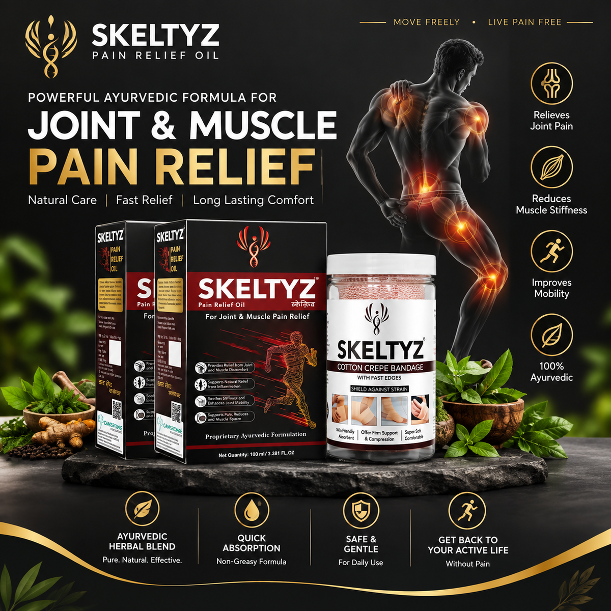 Joint and Muscle Pain Relief